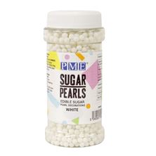 Picture of WHITE SUGAR PEARLS 100G